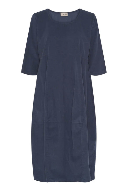 Organic Pin Cord Bubble Dress