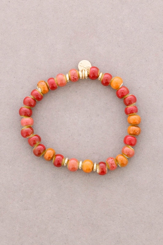 Ceramic Bead Bracelet