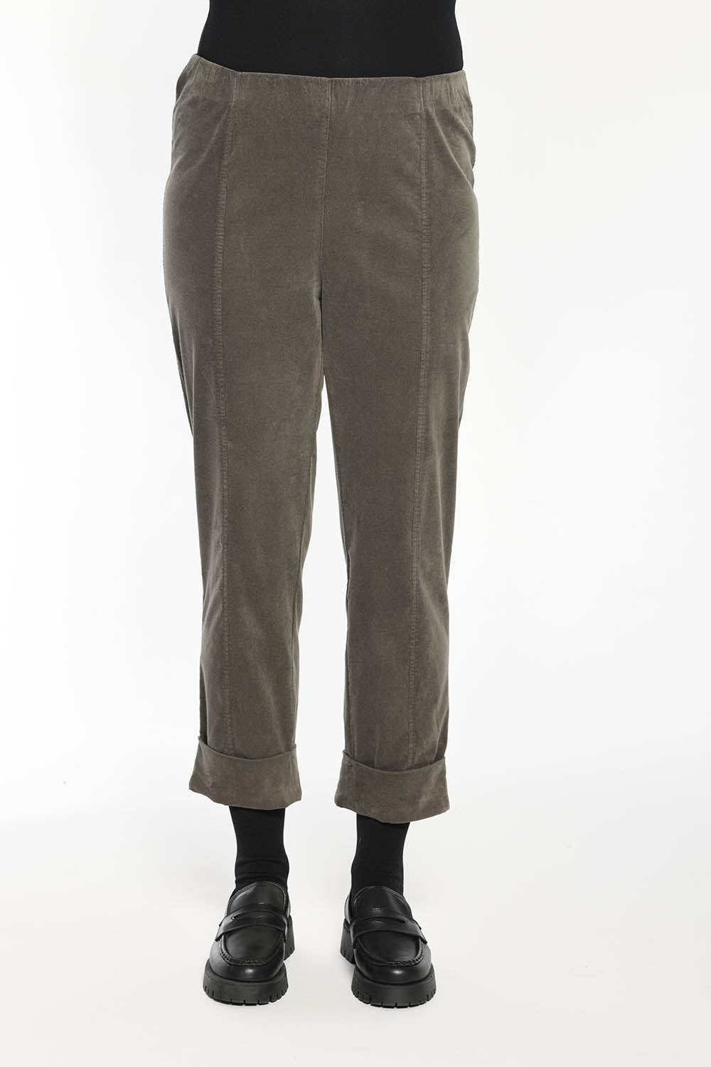Fold Over Cord 9554 Basic Pants