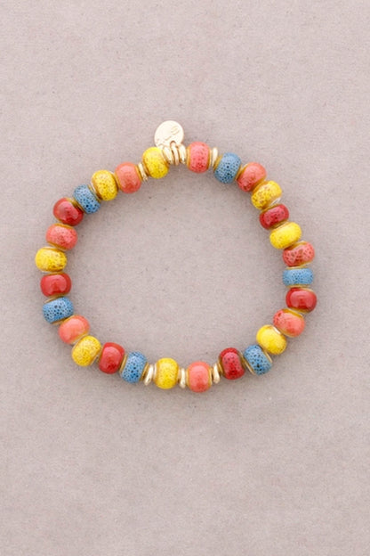 Ceramic Bead Bracelet
