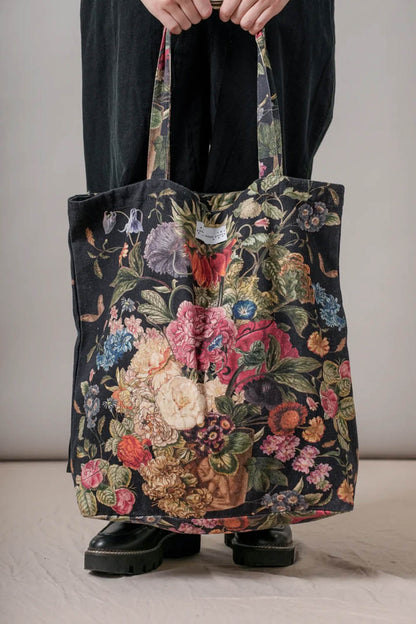 Primula Berry Canvas Bag