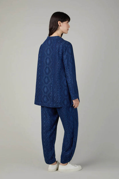 Diamond Patchwork Print Shirt