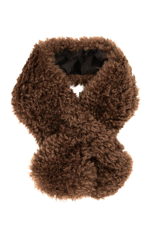 Faux Sheepskin Tiptop Scarf
