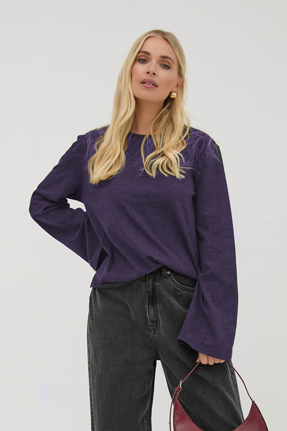 Celine Flared Sleeve Top