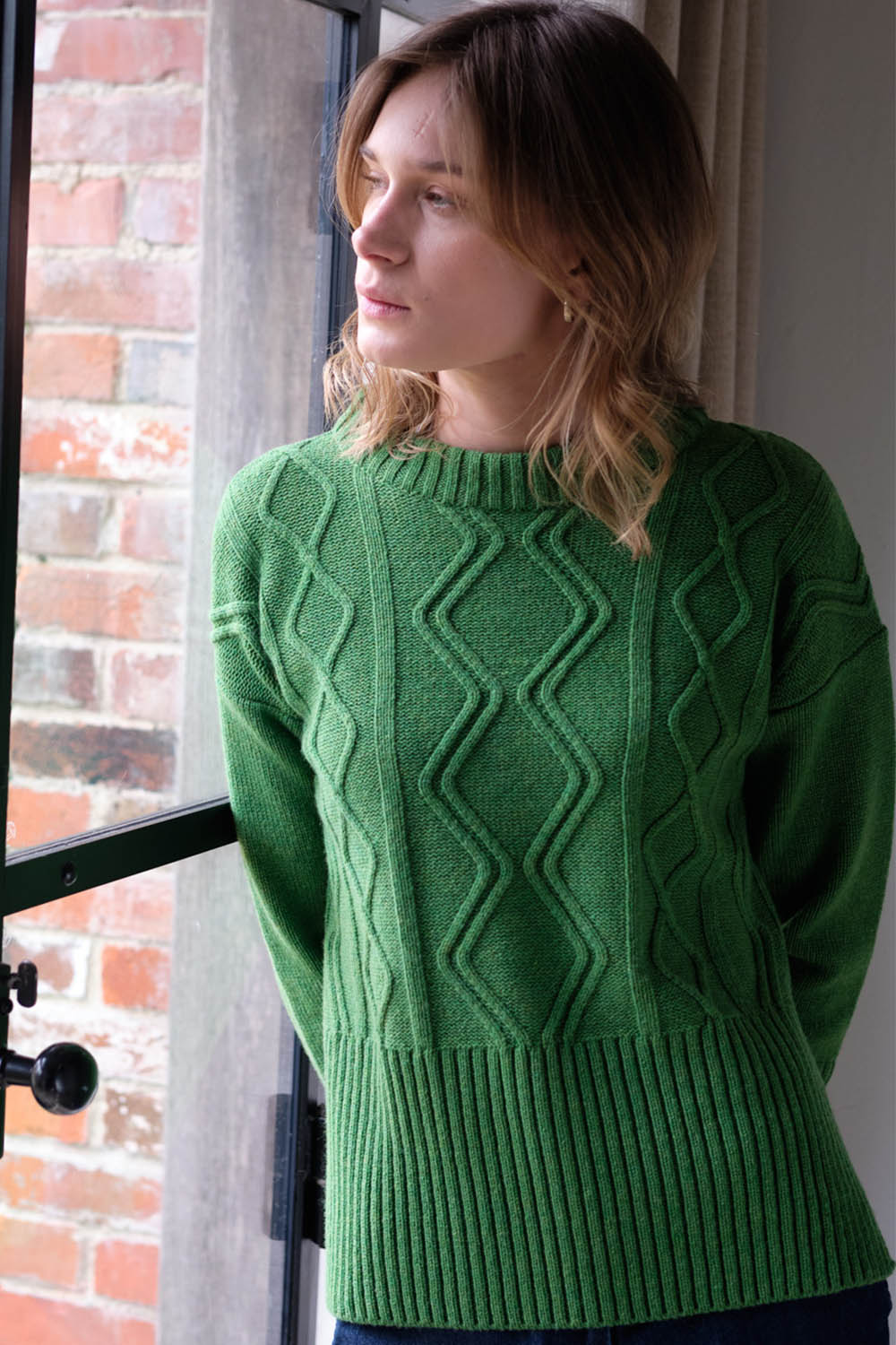Elle Woollen Boxy Jumper