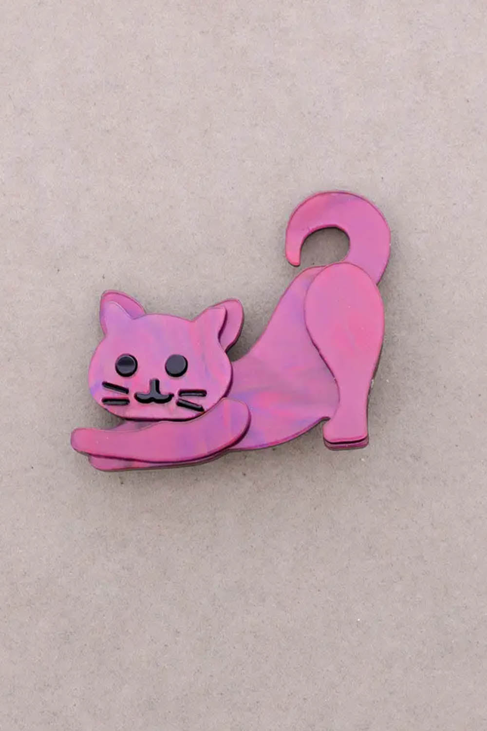 Cat Resin Brooch