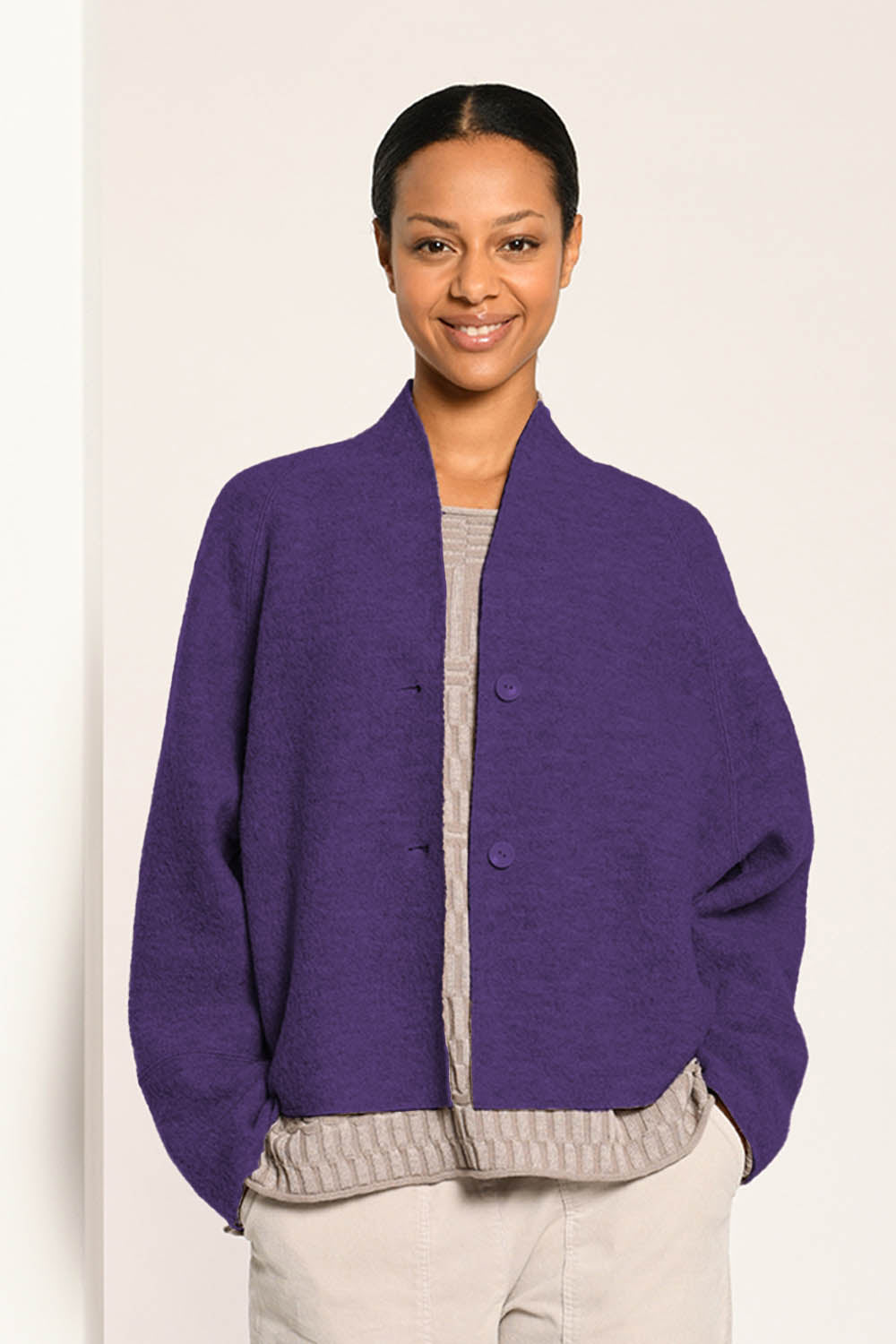 Boiled Wool Short 9501 Jacket