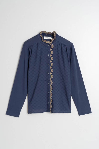 Combined Contrast Shirt