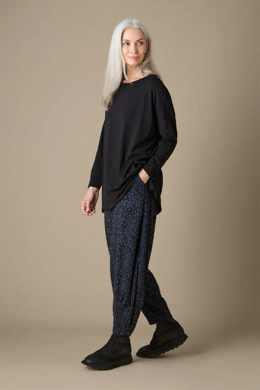 Ikat Soft Jersey Bubble Trousers