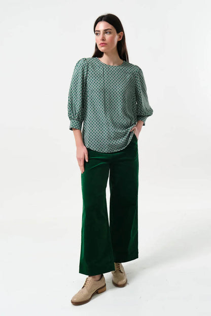 Tim Babycord Wide Leg Trousers