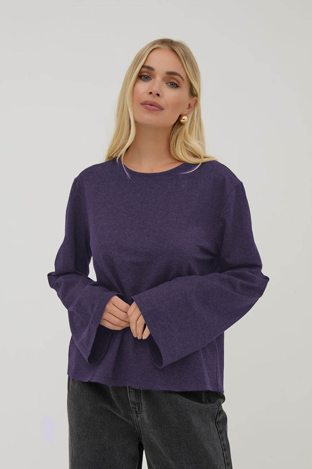 Celine Flared Sleeve Top