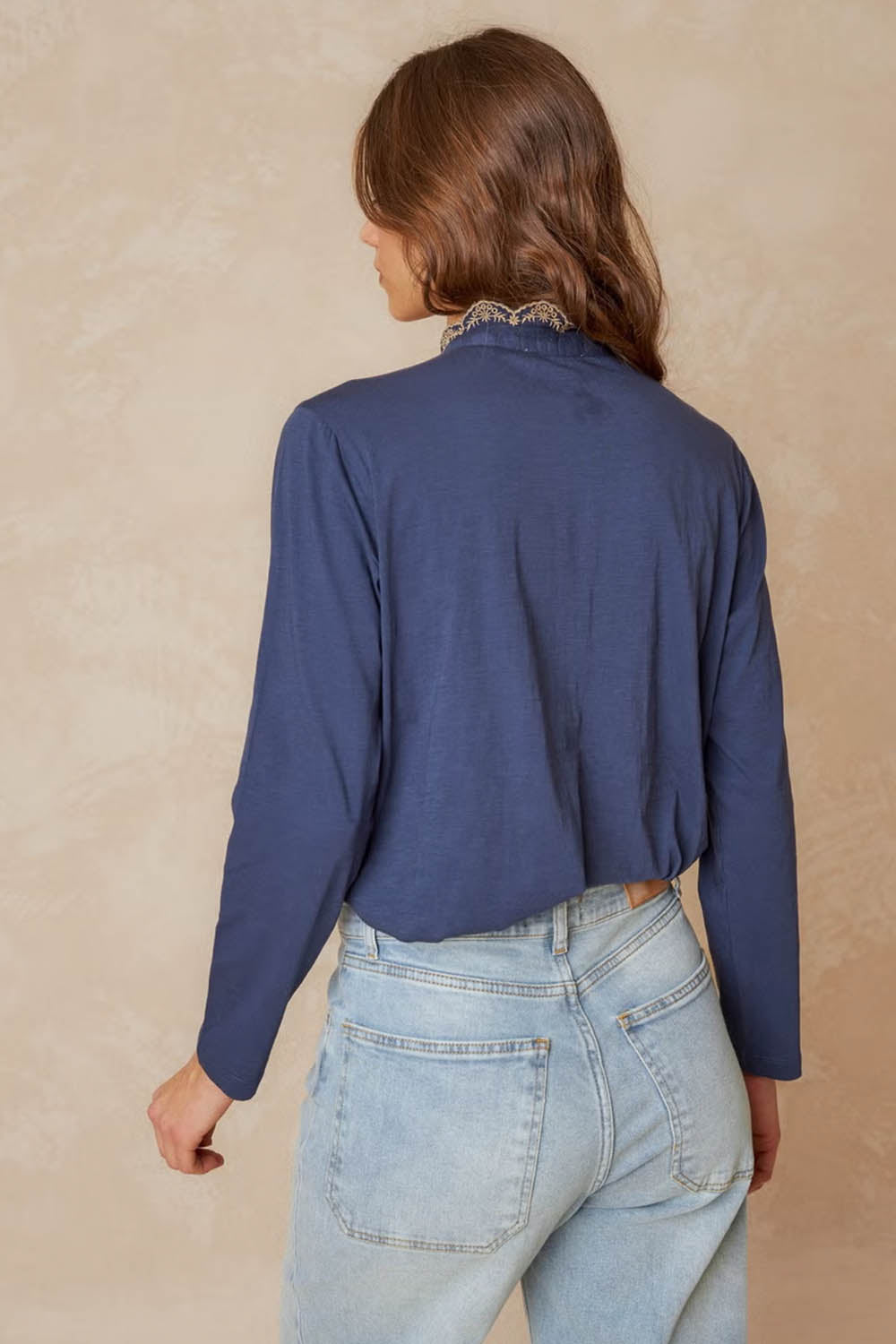 Combined Contrast Shirt