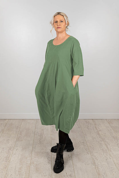 Organic Pin Cord Bubble Dress