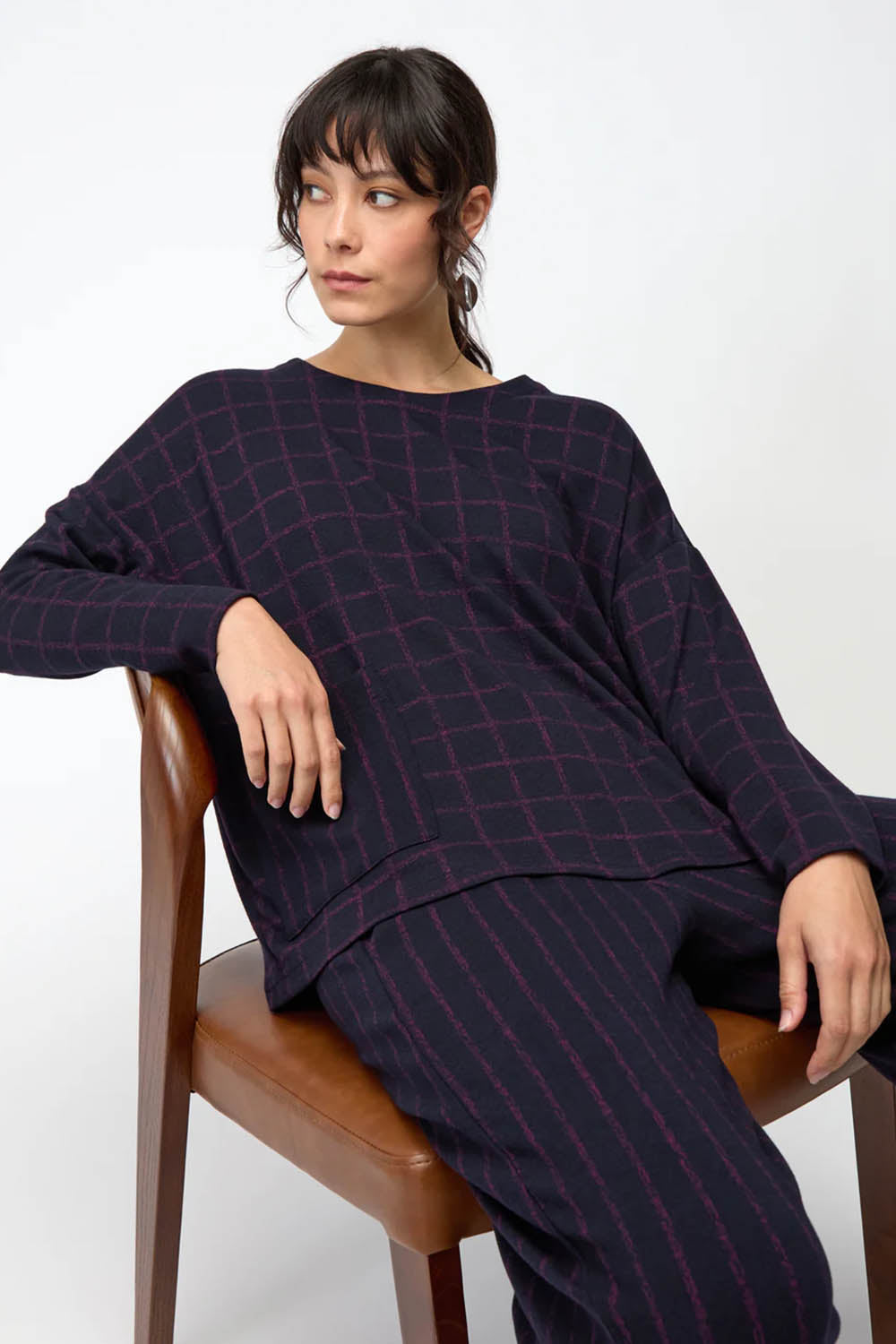 Small Broken Stripe Bubble Trousers