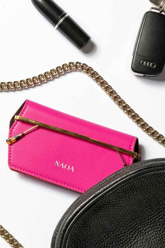 Apple Leather Slim Glasses Case