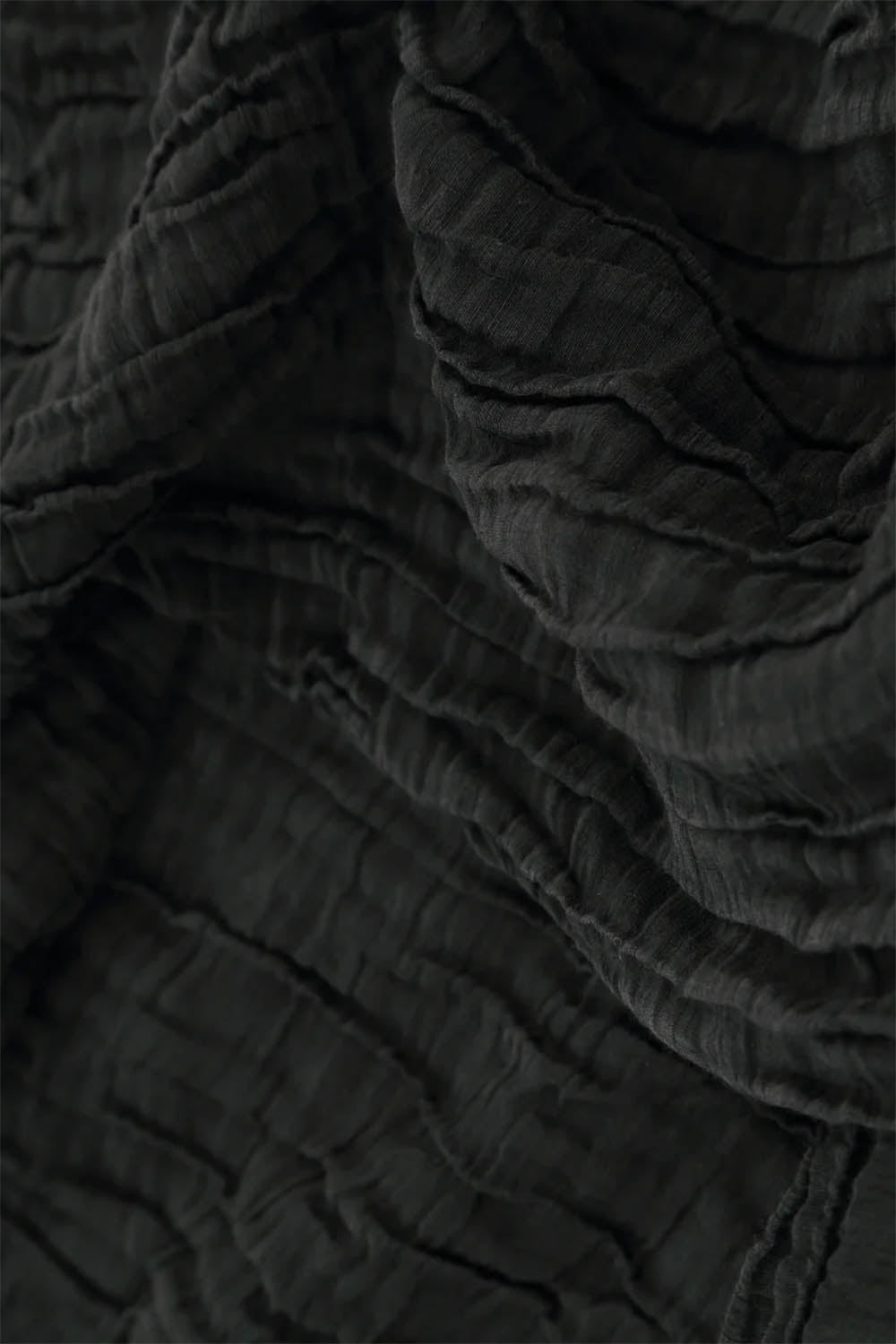 Flared Crinkled Silk 52230 Shirt