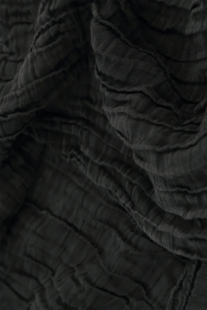 Flared Crinkled Silk 52230 Shirt