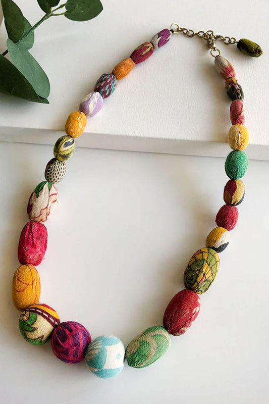 Kantha Halcyon Necklace