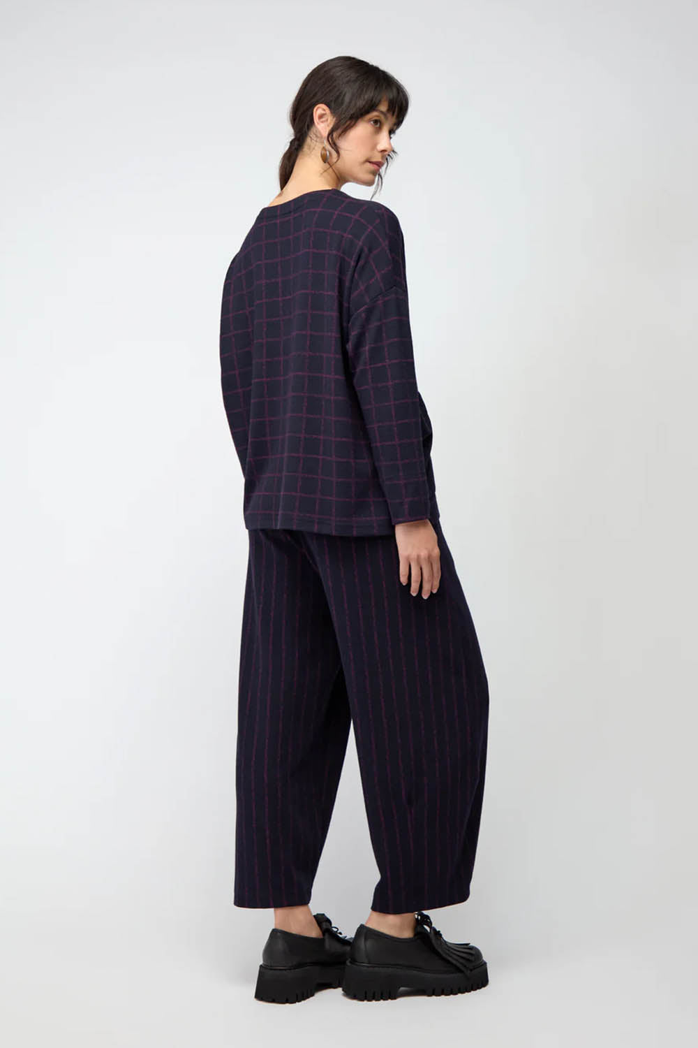 Small Broken Stripe Bubble Trousers