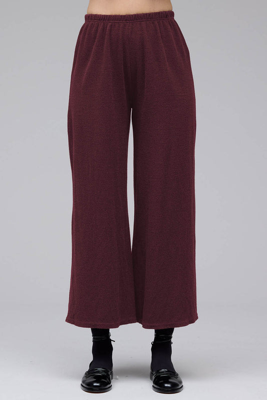 Marled Cropped Pants