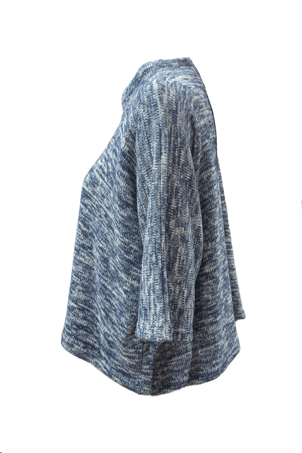 Ring Collar Mouline Sweater