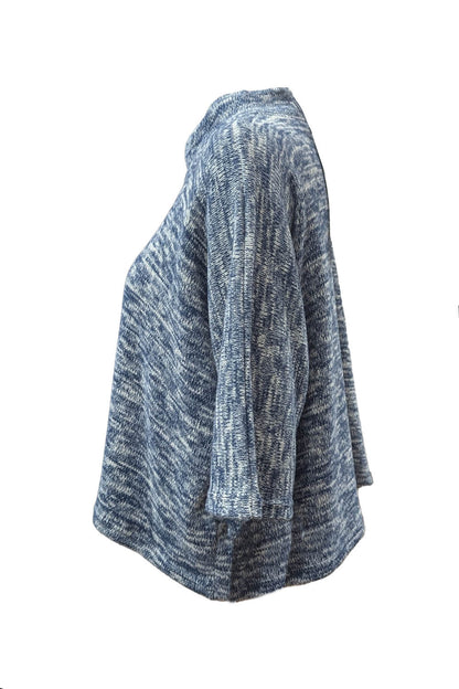 Ring Collar Mouline Sweater