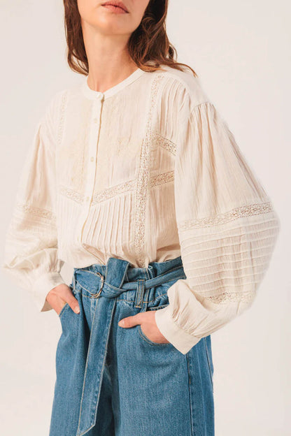 Ethnic Embroidered Shirt