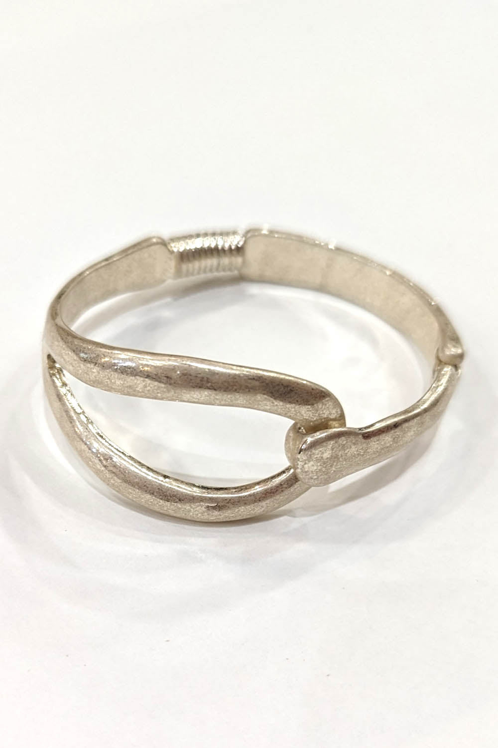 Eliza Gracious Hinged Cuff Style Bracelet Gold