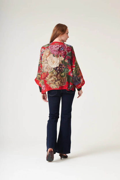 Primula Berry Kimono