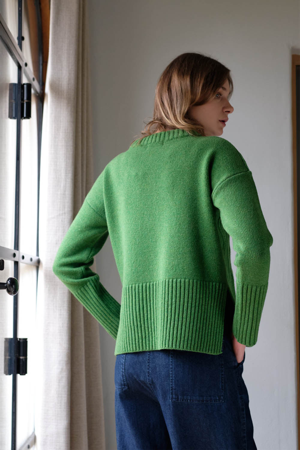 Elle Woollen Boxy Jumper