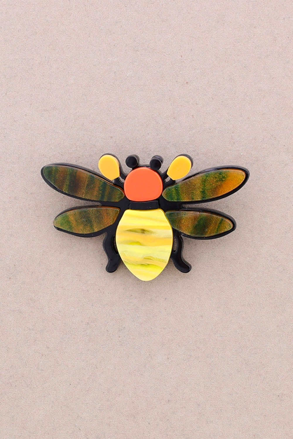 Bee Resin Brooch