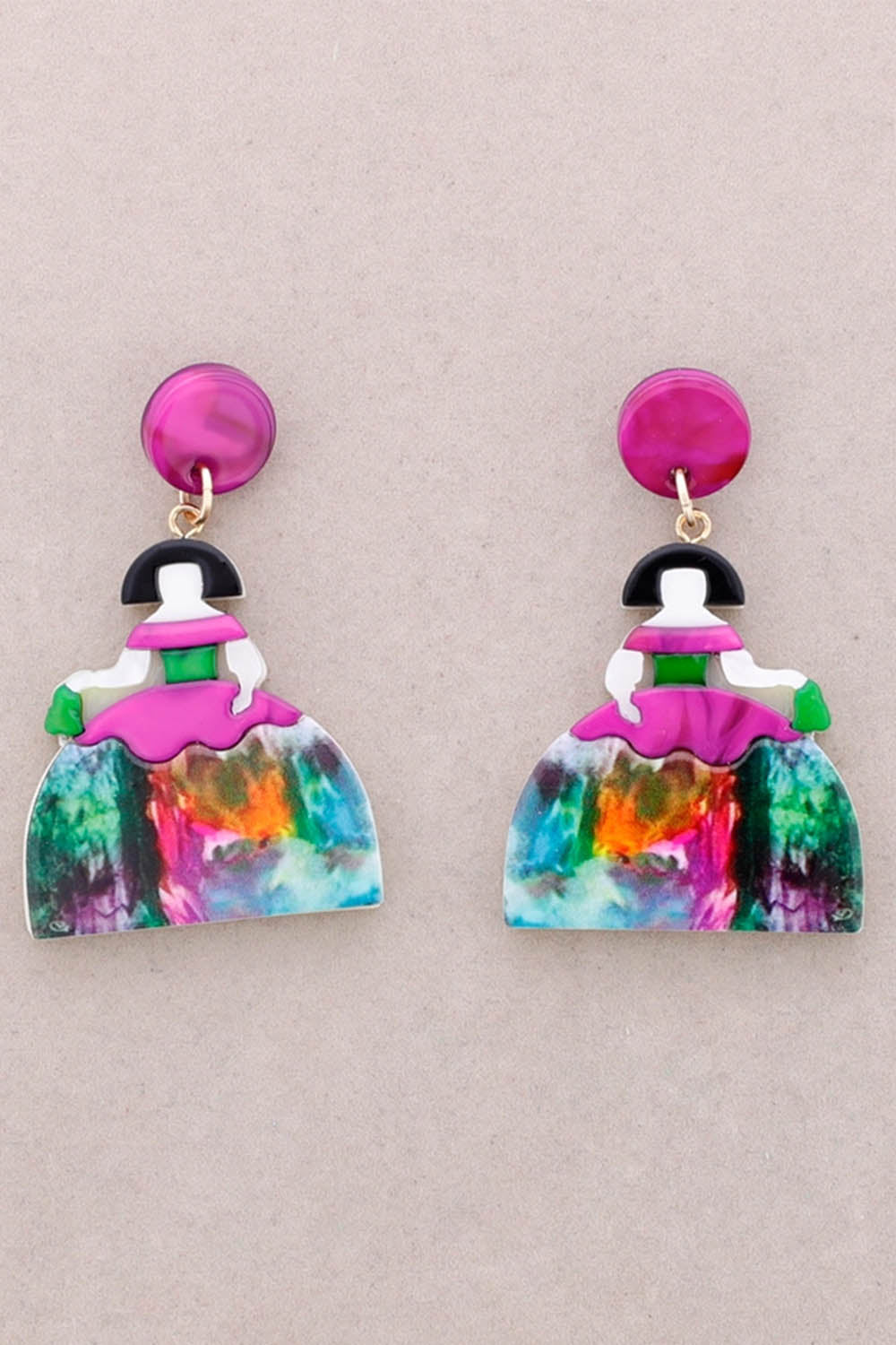 Menina Resin Earrings