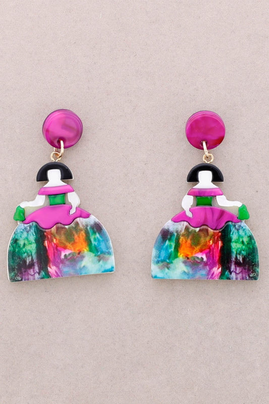 Menina Resin Earrings