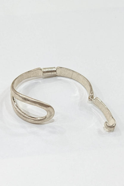 Eliza Gracious Hinged Cuff Style Bracelet 