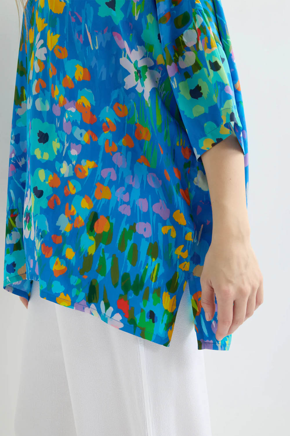 Abstract Painted Garden Top