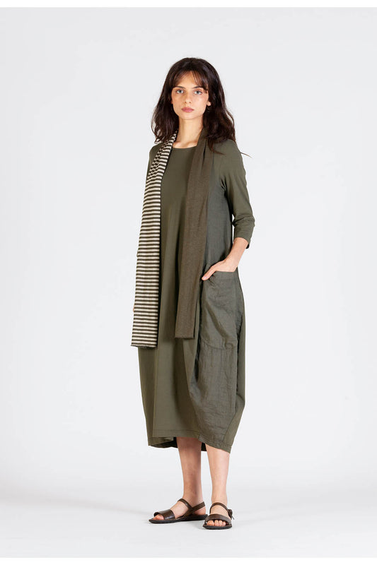 Soffice Linen Insert Dress