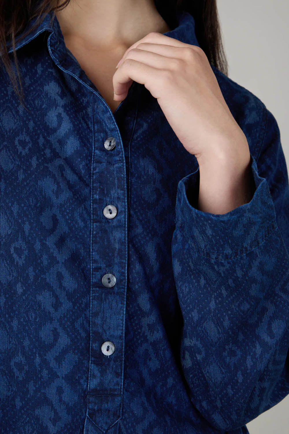 Diamond Patchwork Print Dress