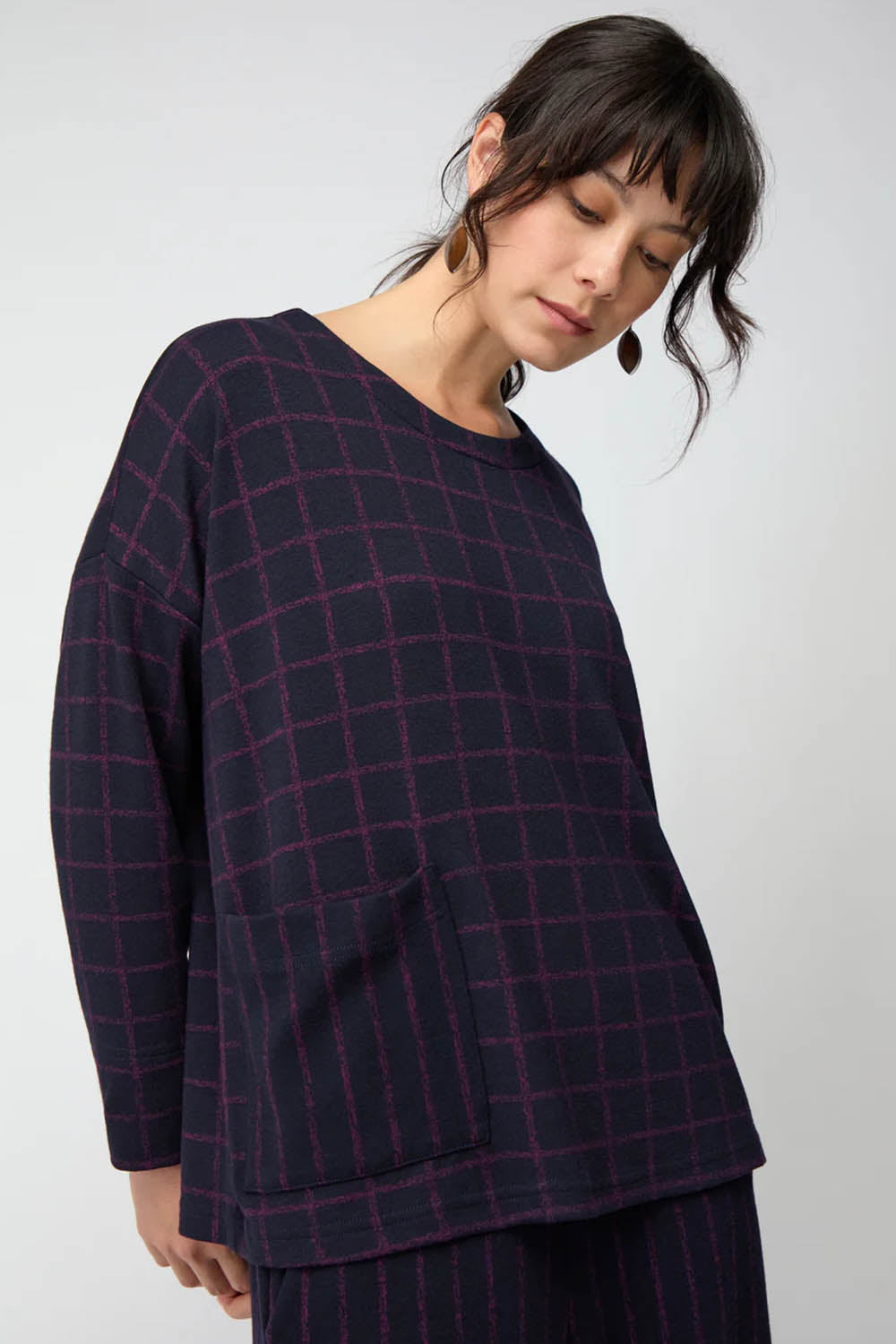 Small Broken Stripe Bubble Top