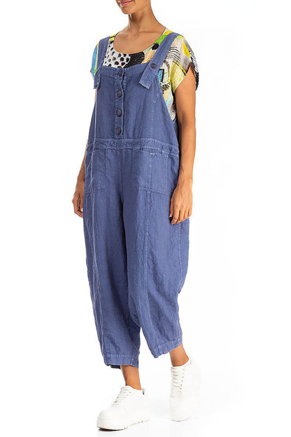 Linen 3821 Dungarees