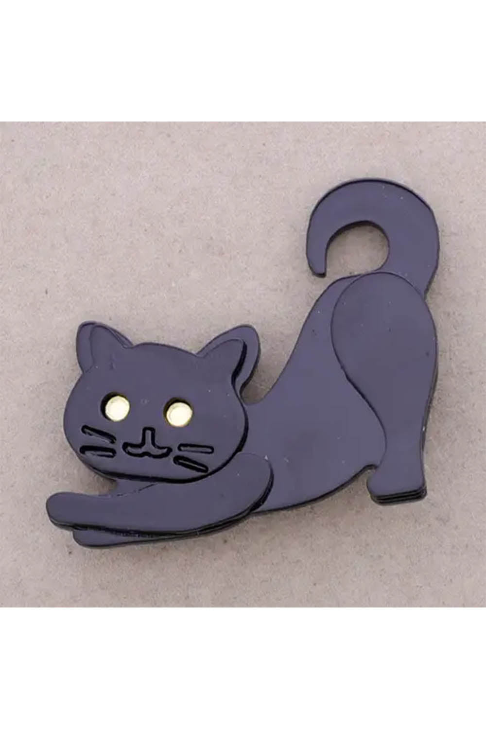 Cat Resin Brooch