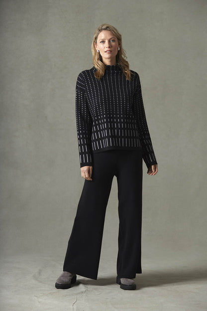 Jacquard Pins 2587 Sweater