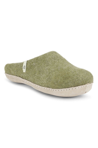 Merino Wool Suede Soled Slippers