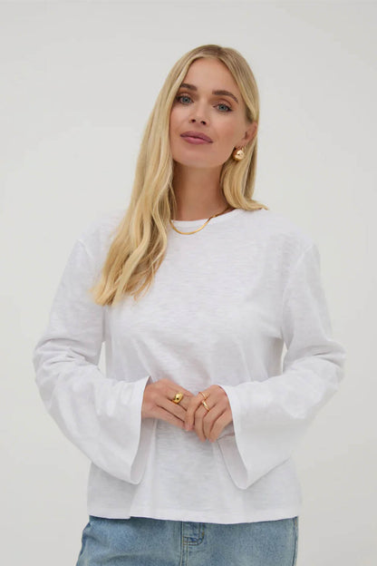 Celine Flared Sleeve Top