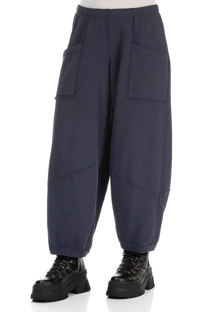 French Terry Cotton 3834 Trousers