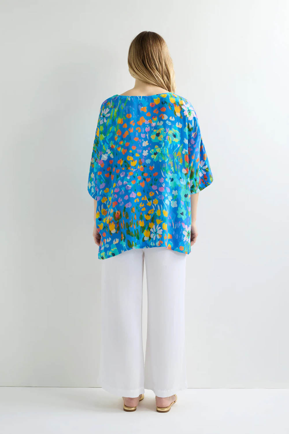 Abstract Painted Garden Top