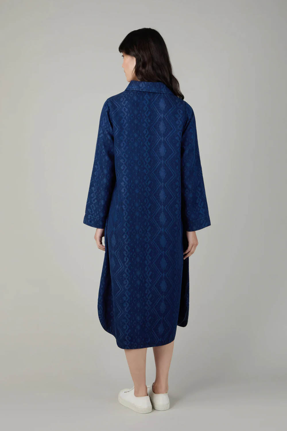 Diamond Patchwork Print Dress