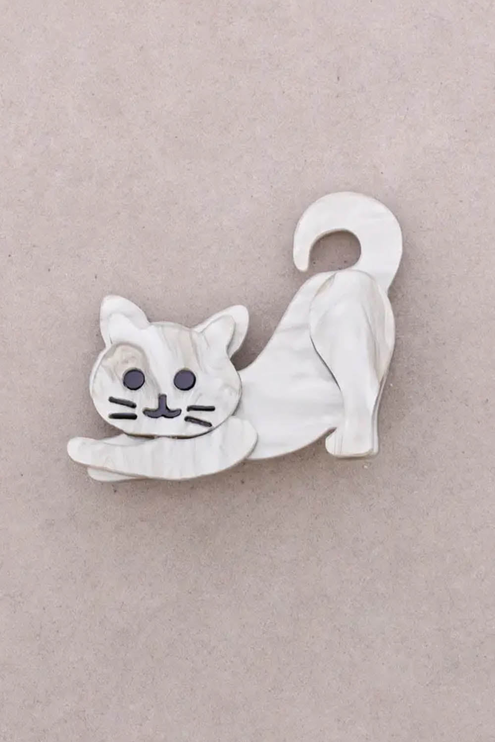 Cat Resin Brooch
