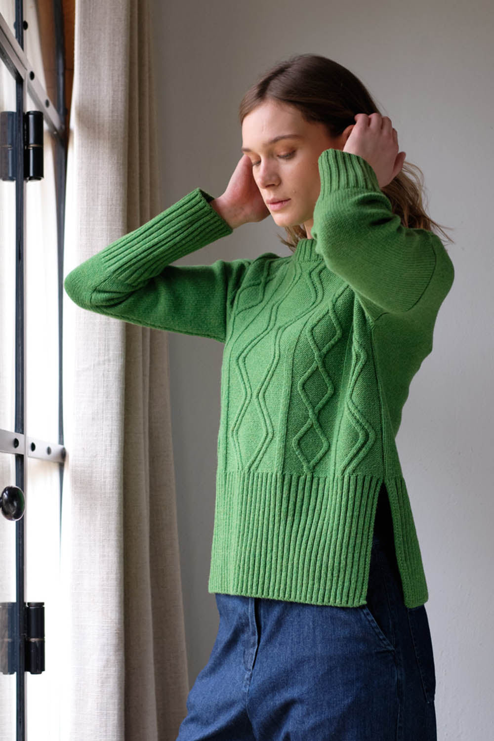 Elle Woollen Boxy Jumper