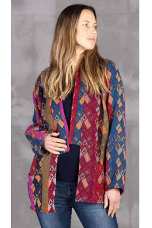Pure Wool Reversible Moksha Jacket