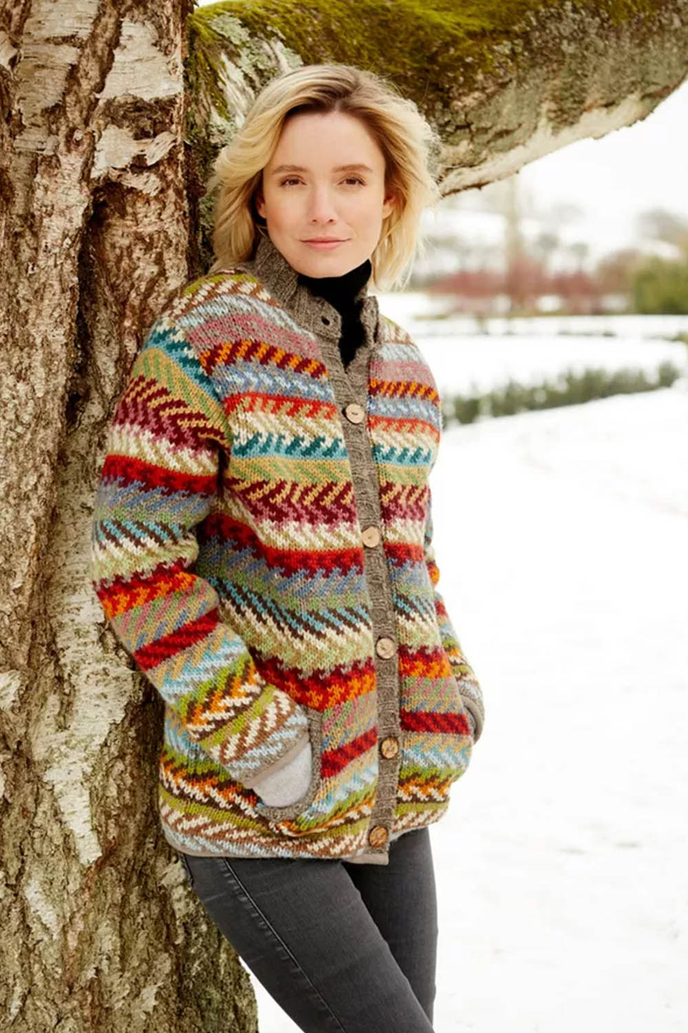Santa Fe Lined Button Jacket